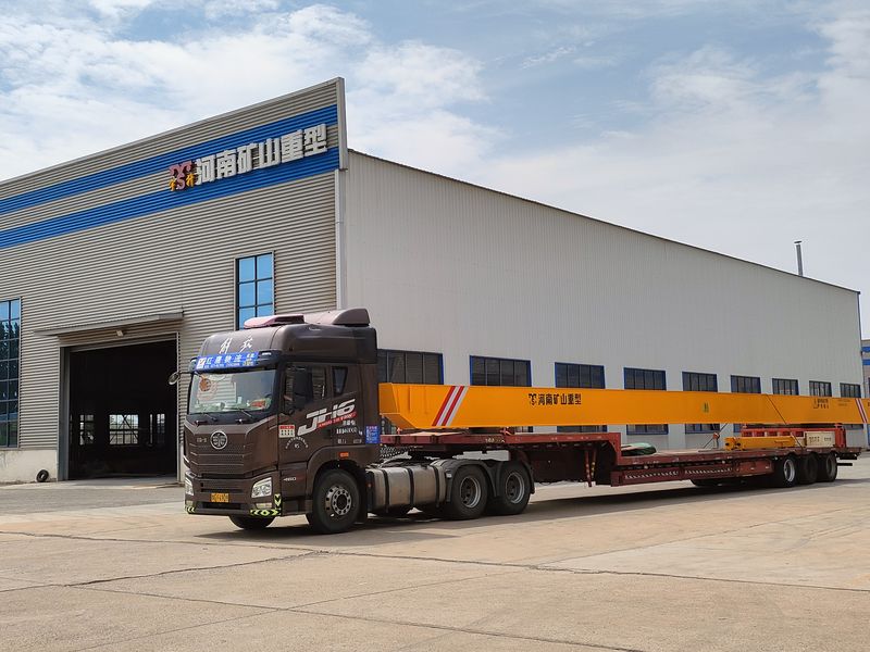 電動(dòng)單梁起重機(jī) HD5t—22.5m 制作完成，發(fā)往江西南昌交付客戶使用。